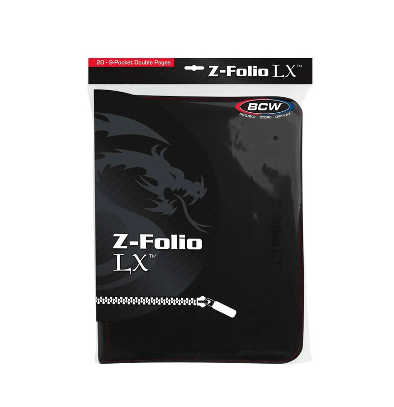 Z-Folio 9-Pocket LX Album - Black