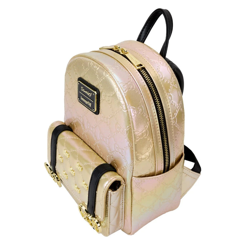 Hello Kitty 50th Anniversary Metallic Gold Mini-Backpack