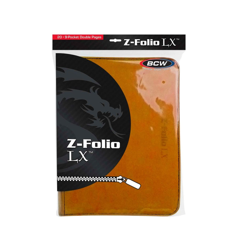 Z-Folio 9-Pocket LX Album - Orange