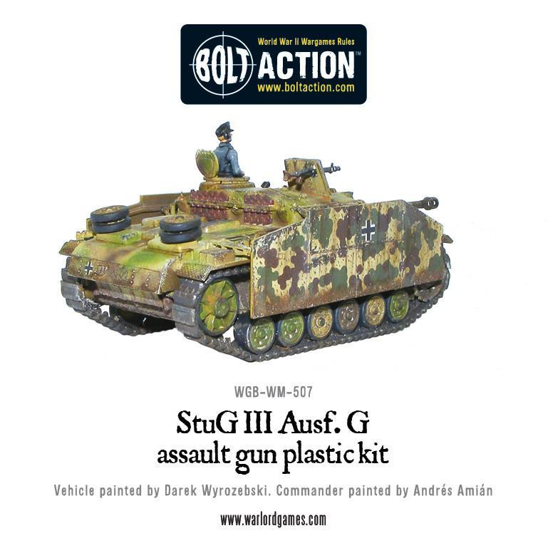 Bolt Action - Stug III ausf G or StuH-42 plastic box set