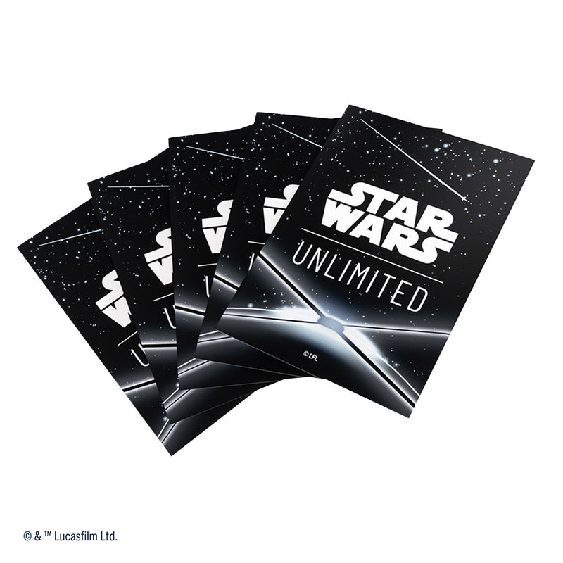 Star Wars: Unlimited - Art Sleeves - Card Back Black