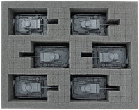 Feldherr Storage Box FSLB150 for Bolt Action: 72 Soldiers + 6 Tanks