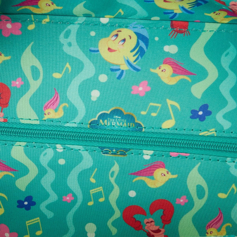 The Little Mermaid 35th Anniversary Ariel Face Crossbody Bag