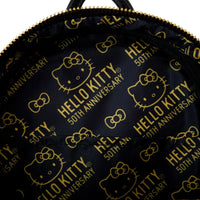 Hello Kitty 50th Anniversary Metallic Gold Mini-Backpack