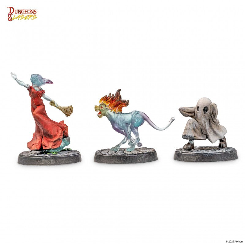 Archon Studio Dungeons and Lasers: Ghosts Miniature Pack