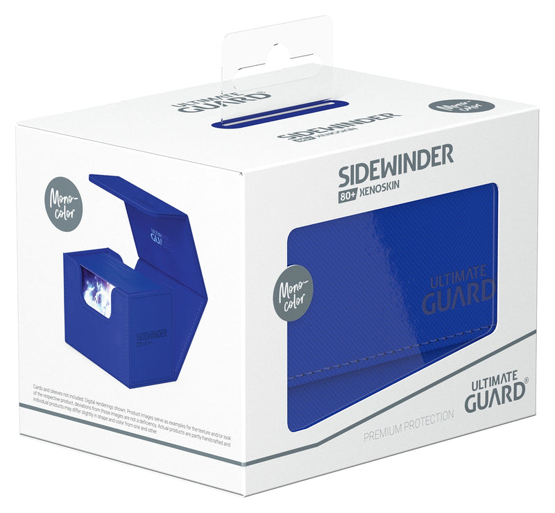 Ultimate Guard - Sidewinder 80+ Xenoskin Monocolor - Blue