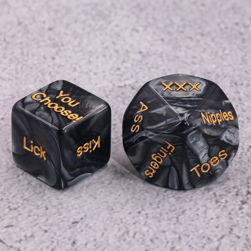 Adult D6 & D10 Dice