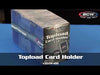 3x4 Topload Card Holder - Standard (100 CT. Pack)