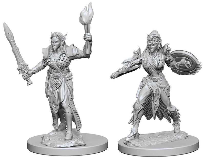 Pathfinder: Deep Cuts Miniatures - Elf Fighter (Female )