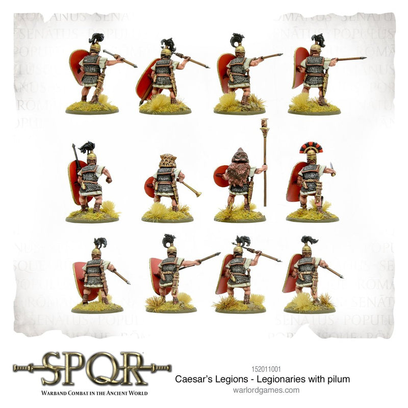 SPQR - Caesar's Legions - Legionaries with Pilum