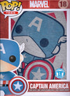 Funko Pop! Tee: Captain America - Fighting For Freedom (Unisex-Med)