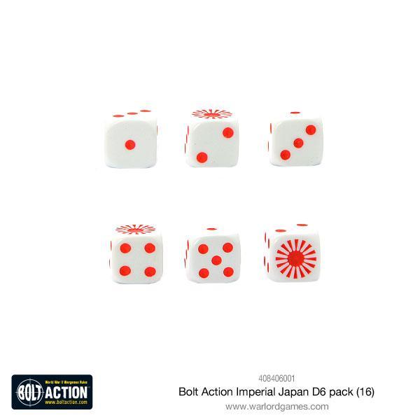 Bolt Action - Imperial Japanese - D6 pack