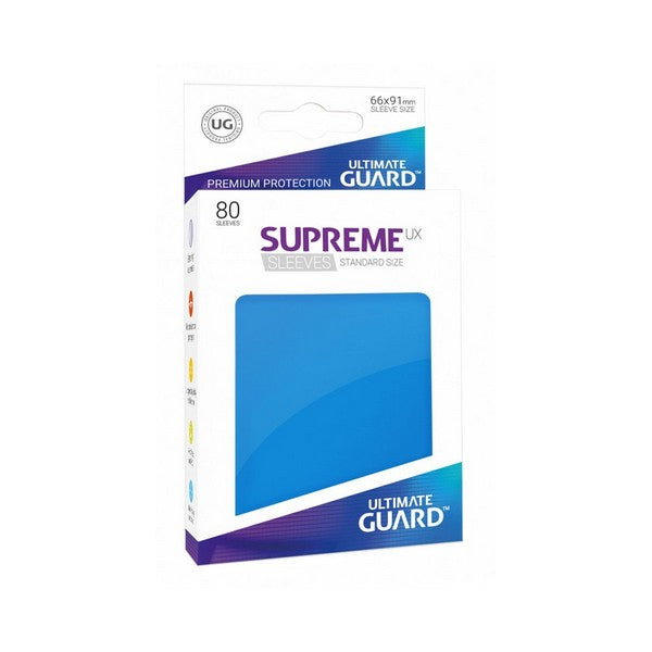 Ultimate Guard: Supreme Standard Sleeves - Blue (80)