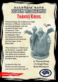 Dungeons & Dragons Collector's Series: Baldur's Gate - Descent into Avernus: Thavius Kreeg